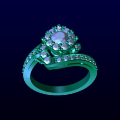 Custom Halo Ring