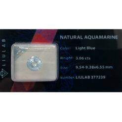 Natural Aquamarine 3.05cts