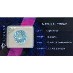 Natural Topaz 15.8cts