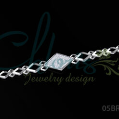 Lắc tay nam đá CZ