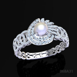 Dandelion Pearl Bangle