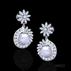 Dandelion Pearl Earrings