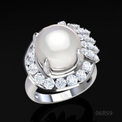 Dandelion Pearl Ring