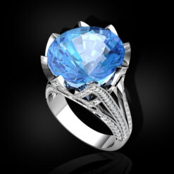 Lady Boss Sapphire Ring