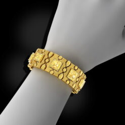 Amazing Fancy Diamond Bracelet