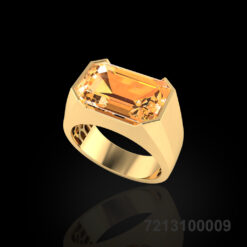 Men's Citrine Ring