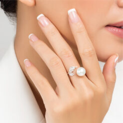 NHẪN BẠC NGỌC TRAI PHÚ QUỐC RIS20FL1400083