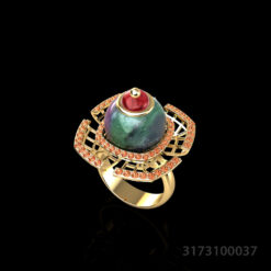 Planet Earth Ruby Ring