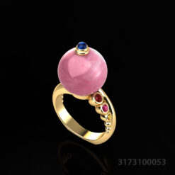 Planet Earth Ruby Ring