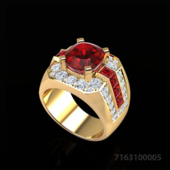 Authentic Luxury Ruby Ring