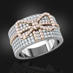 Love Bowknot Diamond Ring
