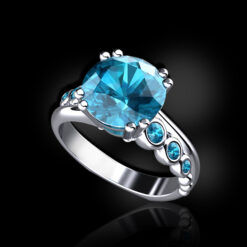 Natural Topaz Ring