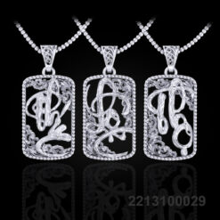 Best Wishes Tag Pendant