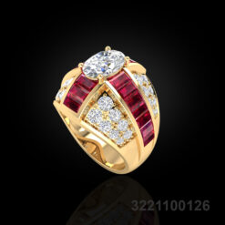 Unique Diamond Cocktail Ring