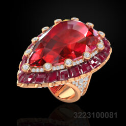 The best Garnet ring by Trangdoan