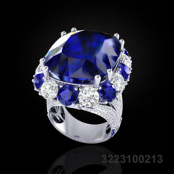 The Queen's Sapphire ring 35cts