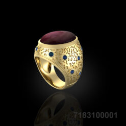 Vintage Ruby Cocktail Ring