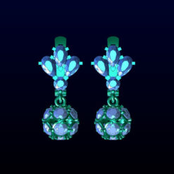 Ball Cluster Earrings