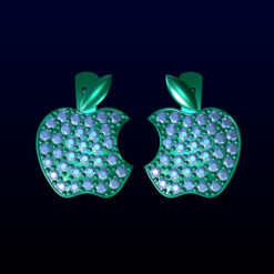 Apple Logo Earrings