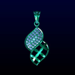 Double Leaf Pendant