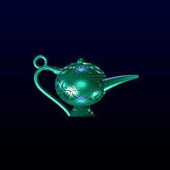 Aladdin Lamp Charm