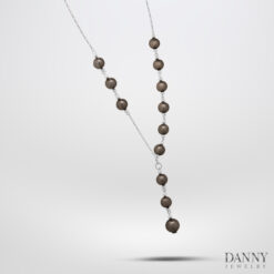 Chuỗi Ngọc ốc 20.22Cts - Bạc 925 xi Rhodium - D6235100008
