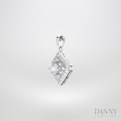 Mặt Dây Chuyền Nữ Bạc 925 Xi Bạch Kim Đính đá CZ DI4GZ001