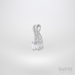 Mặt Dây Chuyền Nữ Bạc 925 Xi Bạch Kim DI4GZ017