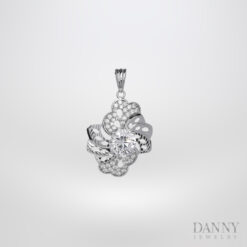 Mặt Dây Chuyền Nữ Bạc 925 Xi Bạch Kim DI4GZ023