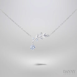 Dây Mặt Bạc Ý 925, xi Rhodium - DM18