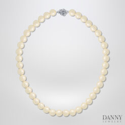 Vòng cổ Ngọc ốc 42v - 150,53Cts - Bạc 925 - DNVC009NO