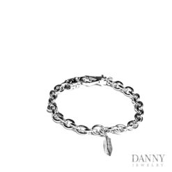 Lắc tay Unisex mặt lá liễu II1G0002