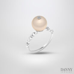 Nhẫn đá Cz - Bạc 925 xi Rhodium - N0137