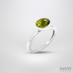 Nhẫn trơn - Bạc 925 xi Rhodium - N0138