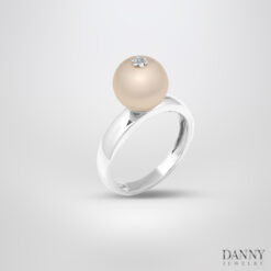 Nhẫn trơn - Bạc 925 xi Rhodium - N0142