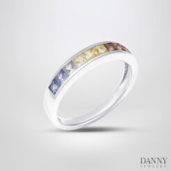 Nhẫn Sapphire lùa 0,50cts - Bạc 925 - N0145 Bạc 925