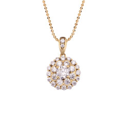 Mặt dây chuyền Vàng 18K đính đá CZ PNJ XMXMY000391