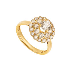 Nhẫn Vàng 18K đính đá CZ PNJ XMXMY001790